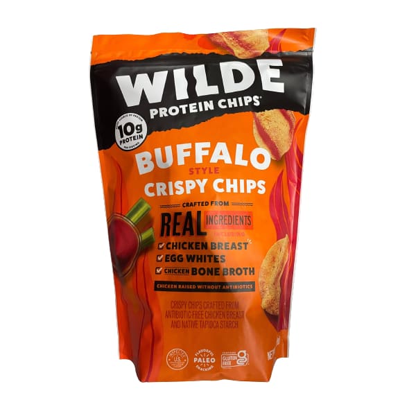 Wilde Protein Chips Buffalo Style Crispy Chips 7 oz. - Wilde Protein