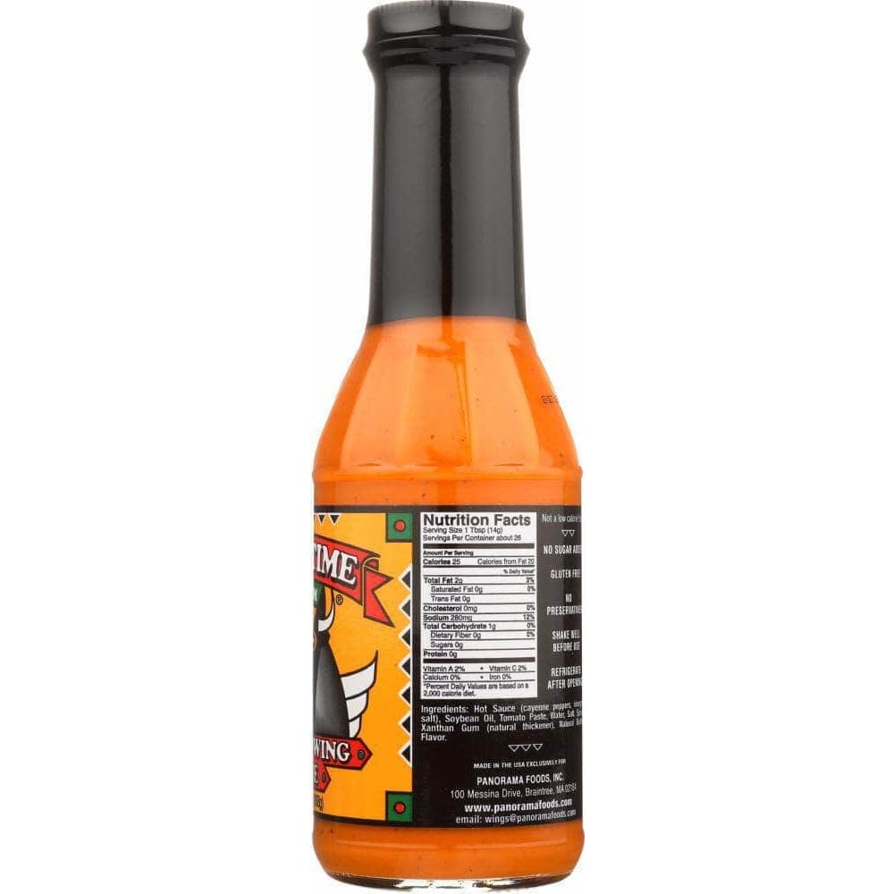 Wing Time Wing Time Buffalo Wing Sauce Medium, 13 oz