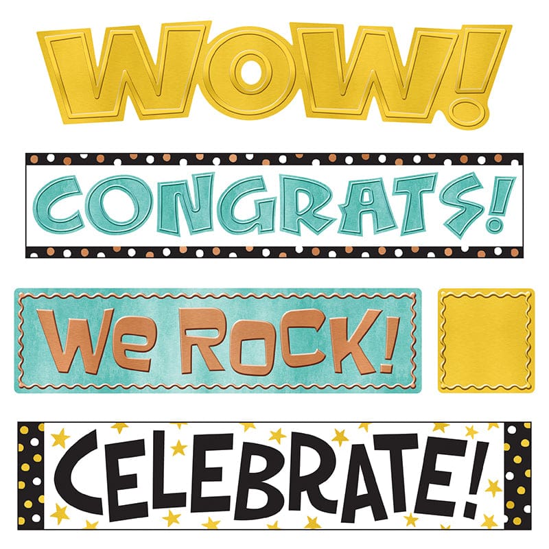 Wipeoff Celebratn Signs Mini Bb St I Love Metal (Pack of 6) - Classroom Theme - Trend Enterprises Inc.