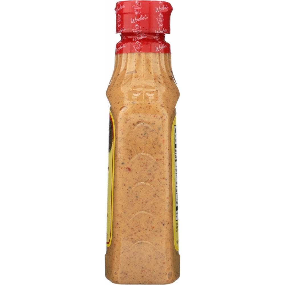 Woebers Woeber Mustard Sandwich Pal Hot and Spicy, 16 oz