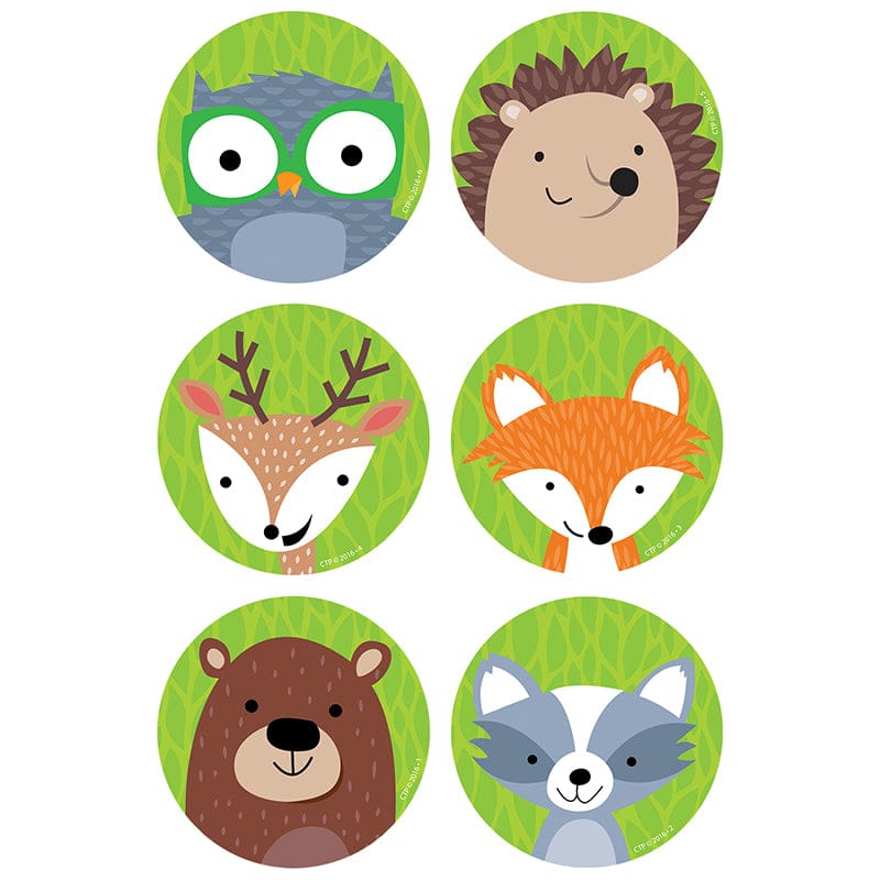 Woodland Friends 3In Cutouts (Pack of 10) - Accents - Creative Teaching Press