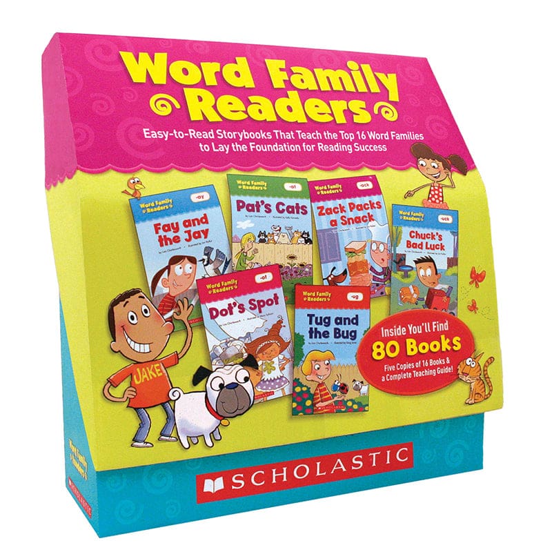 Word Family Readers Set - Learn To Read Readers - Scholastic Teaching Resources