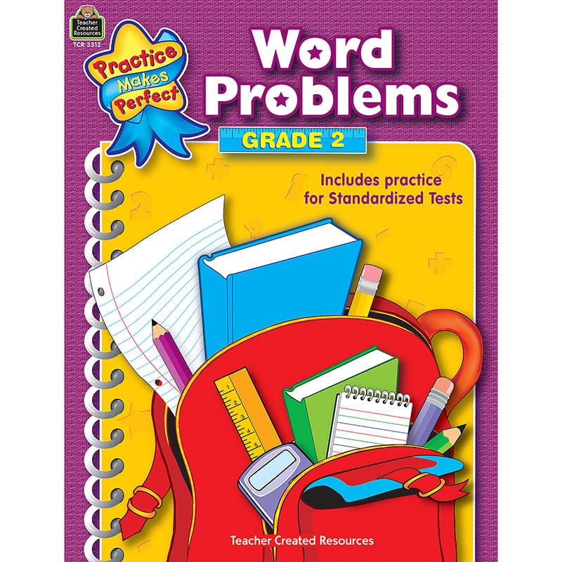 Word Problems Gr 2 Practice Makes Perfect (Pack of 10) - Word Skills - Teacher Created Resources