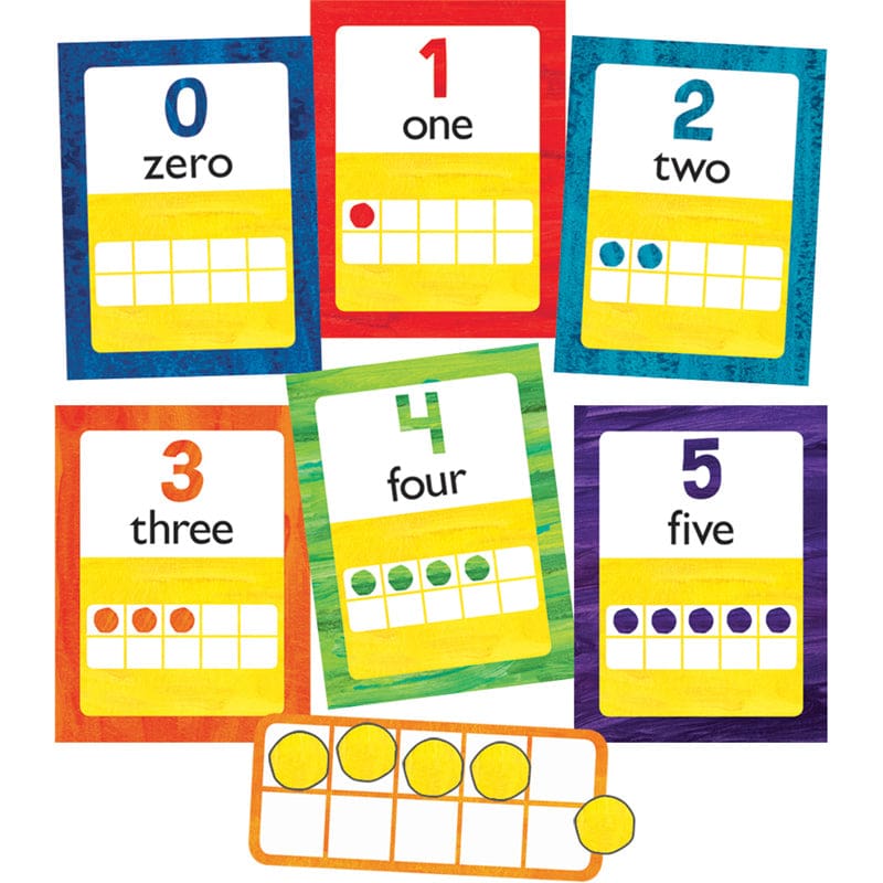 World Eric Carle Numbers 0-20 Bb St (Pack of 3) - Math - Carson Dellosa Education