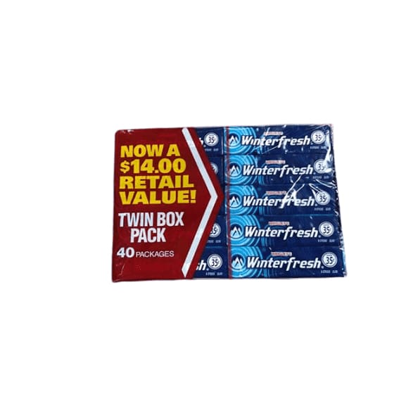 Wrigley 5-Stick Winterfresh (40 Ct) - ShelHealth.Com