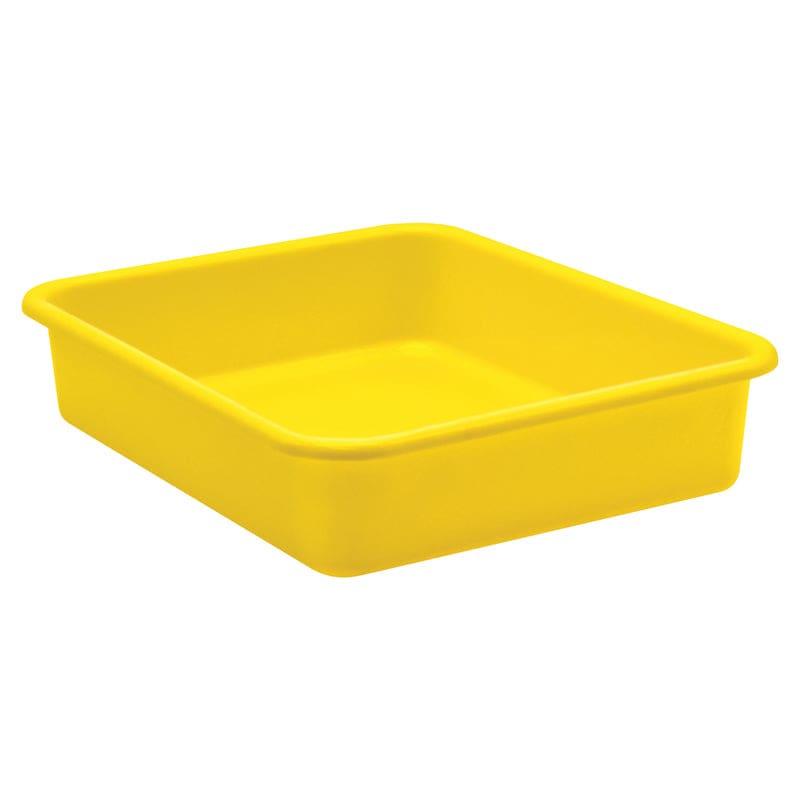 Yellow Large Plastic Letter Tray - Storage Containers - Teacher Created Resources