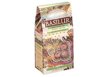 Basilur Pure Green Tea White Moon,3.5 oz (100 g) - Basilur